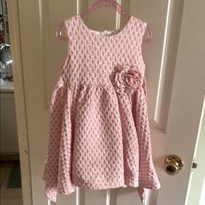 Pink Sleeveless A-Line Sundress for toddler 2T